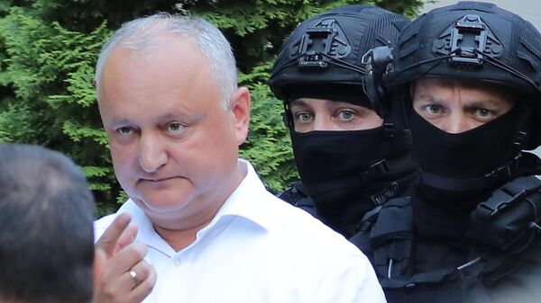 El expresidente del país Igor Dodon es detenido bajo sospecha de corrupción y alta traición - Sputnik Mundo