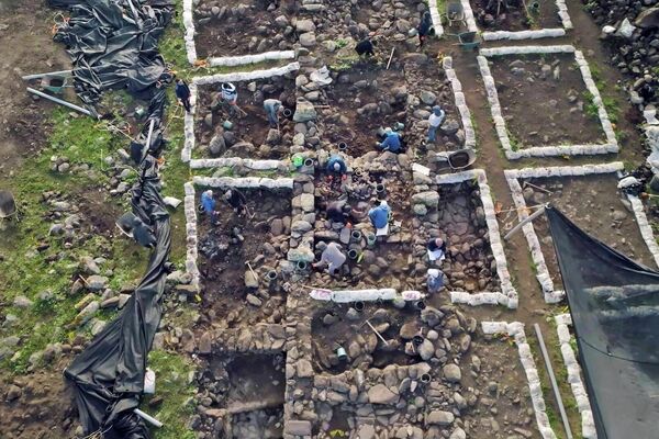  Los restos de una granja de 2.100 años de antigüedad encontrados en Israel - Sputnik Mundo