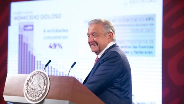Andrés Manuel López Obrador, presidente de México - Sputnik Mundo
