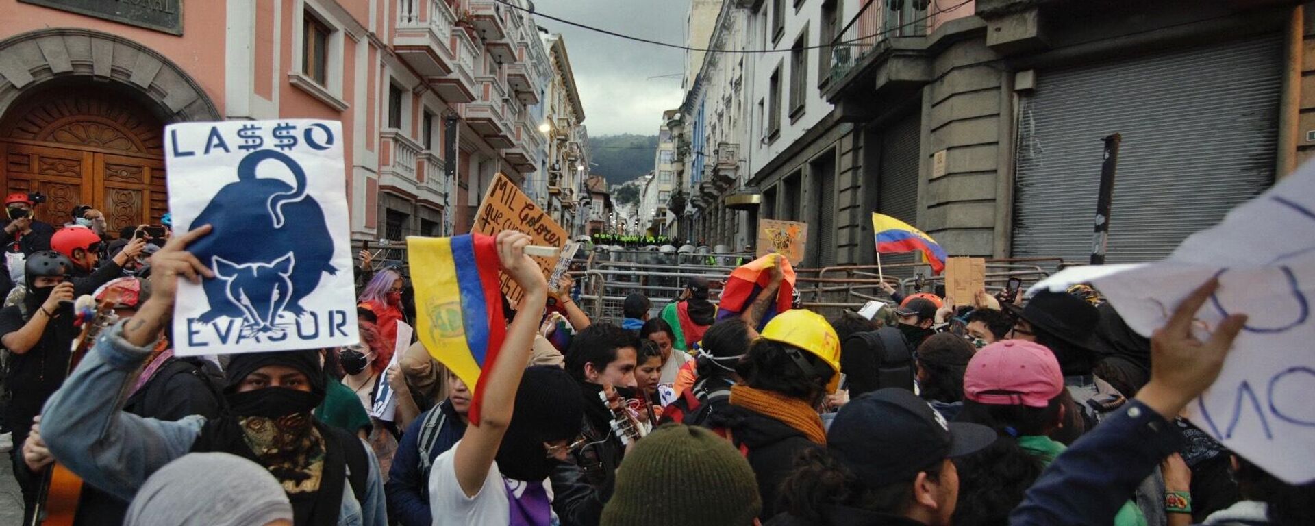 Las protestas en Ecuador contra el Gobierno de Guillermo Lasso - Sputnik Mundo, 1920, 27.06.2022