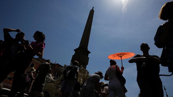 Ola de calor en Italia - Sputnik Mundo