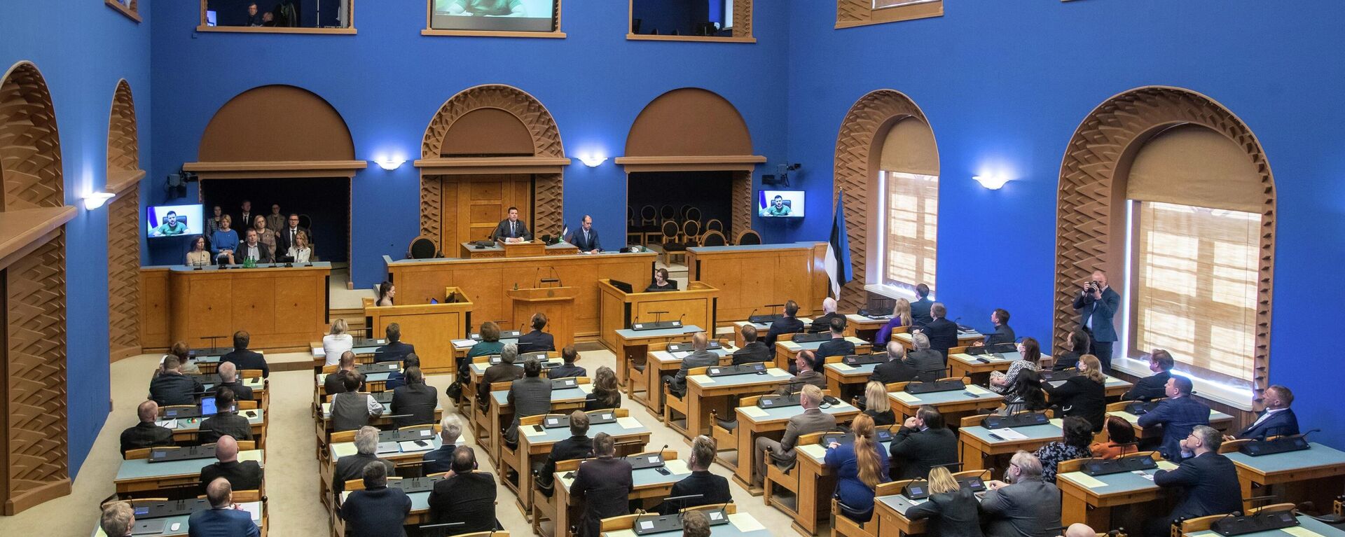 El Parlamento de Estonia - Sputnik Mundo, 1920, 06.07.2022