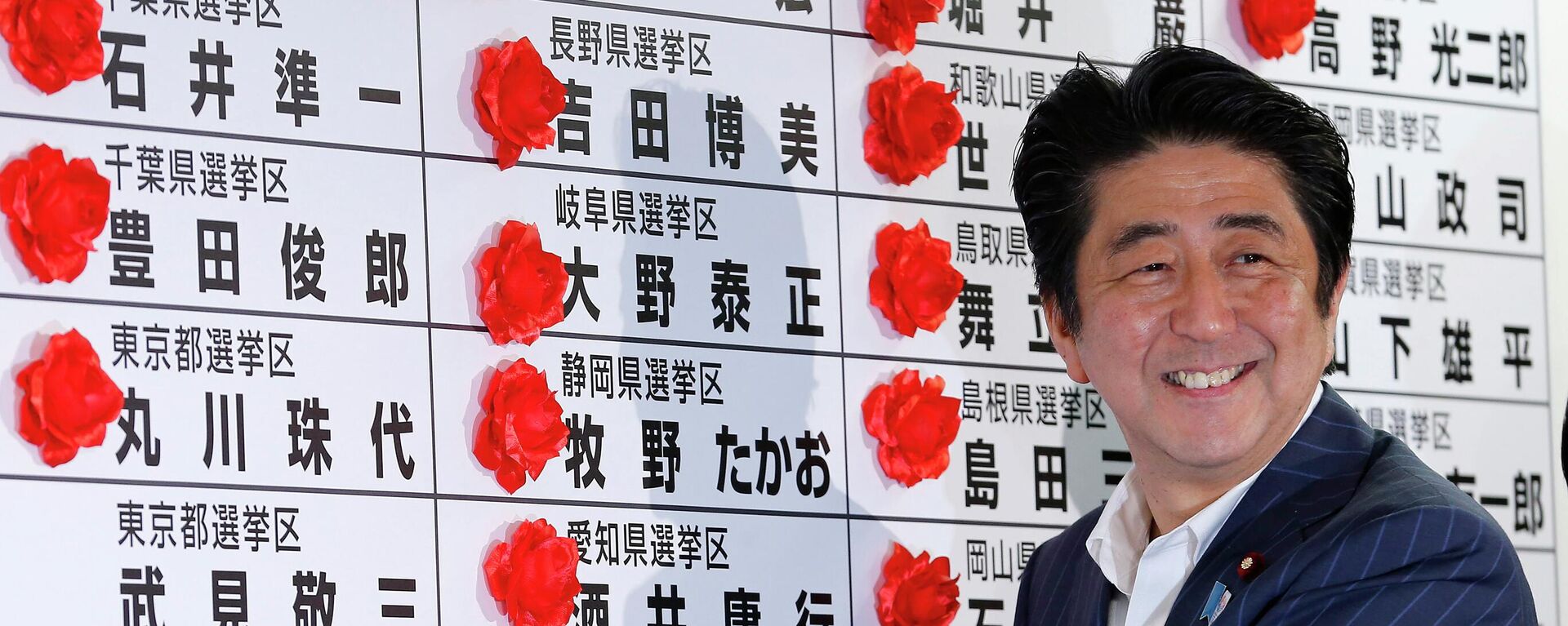 Shinzo Abe, ex primer ministro de Japón (2012-2020)  - Sputnik Mundo, 1920, 08.07.2022