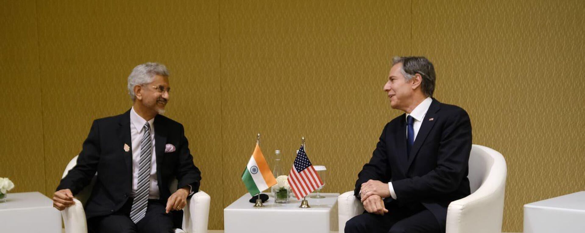 El ministro de Exteriores de la India, Subrahmanyam Jaishankar, y el secretario de Estado de EEUU, Anthony Blinken - Sputnik Mundo, 1920, 08.07.2022