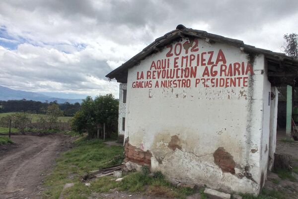Hacienda San Antonio de Valencia, donde viven 150 familias campesinas de Ecuador - Sputnik Mundo