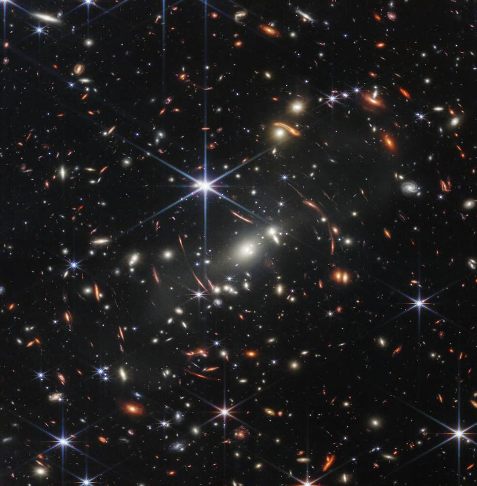 El universo profundo captado por el telescopio James Webb. - Sputnik Mundo, 1920, 14.07.2022