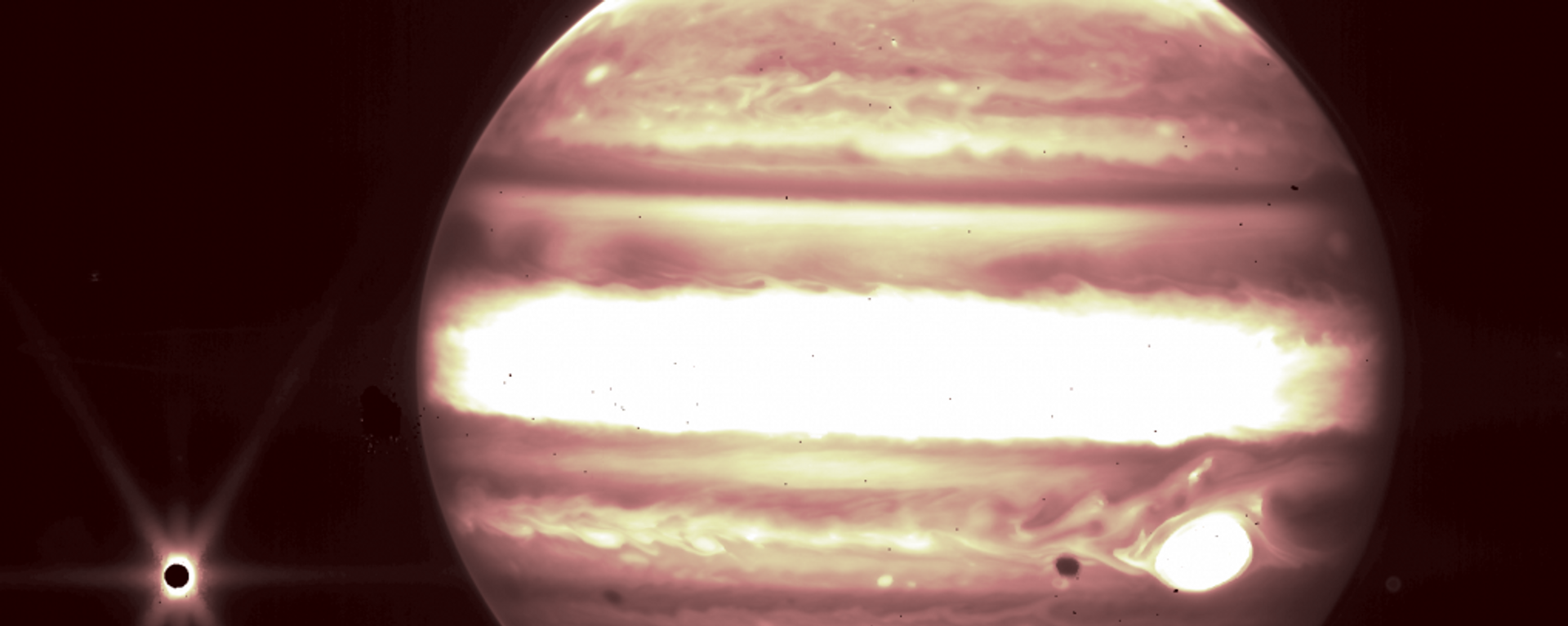 Imágenes del planeta Júpiter tomadas por el telescopio James Webb de la NASA - Sputnik Mundo, 1920, 15.07.2022