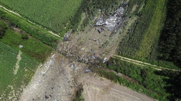 Accidente aéreo con An-12 en Grecia - Sputnik Mundo