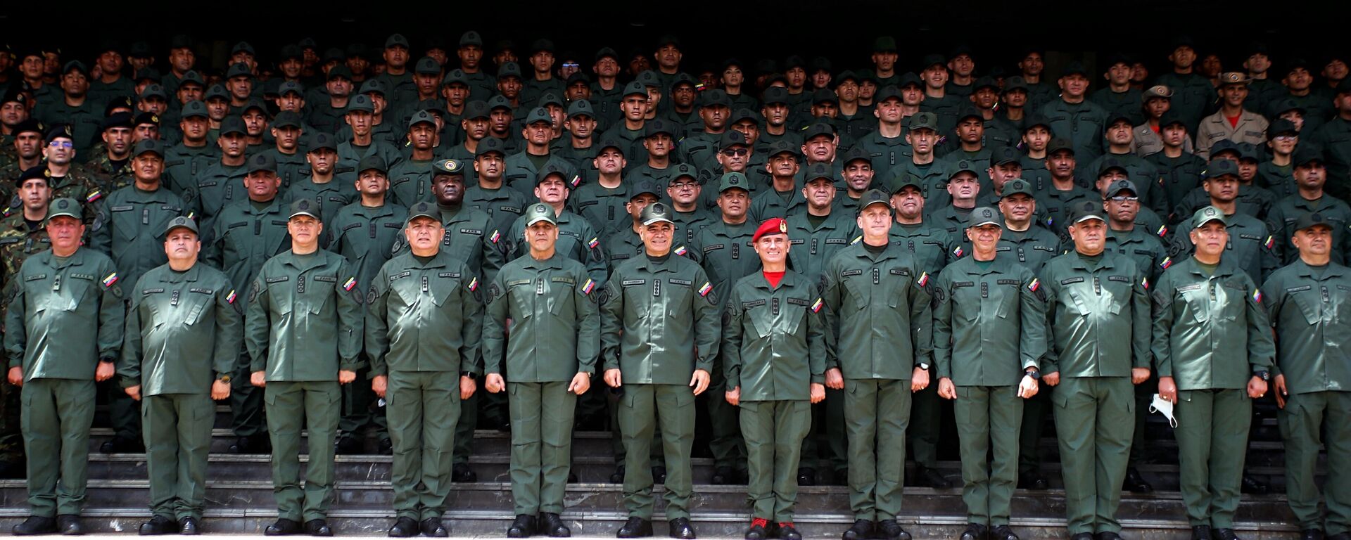 Alto Mando Militar venezolano junto con la delegación que participará de los International Army Games 2022 - Sputnik Mundo, 1920, 21.07.2022