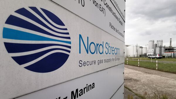 El logo de Nord Stream - Sputnik Mundo