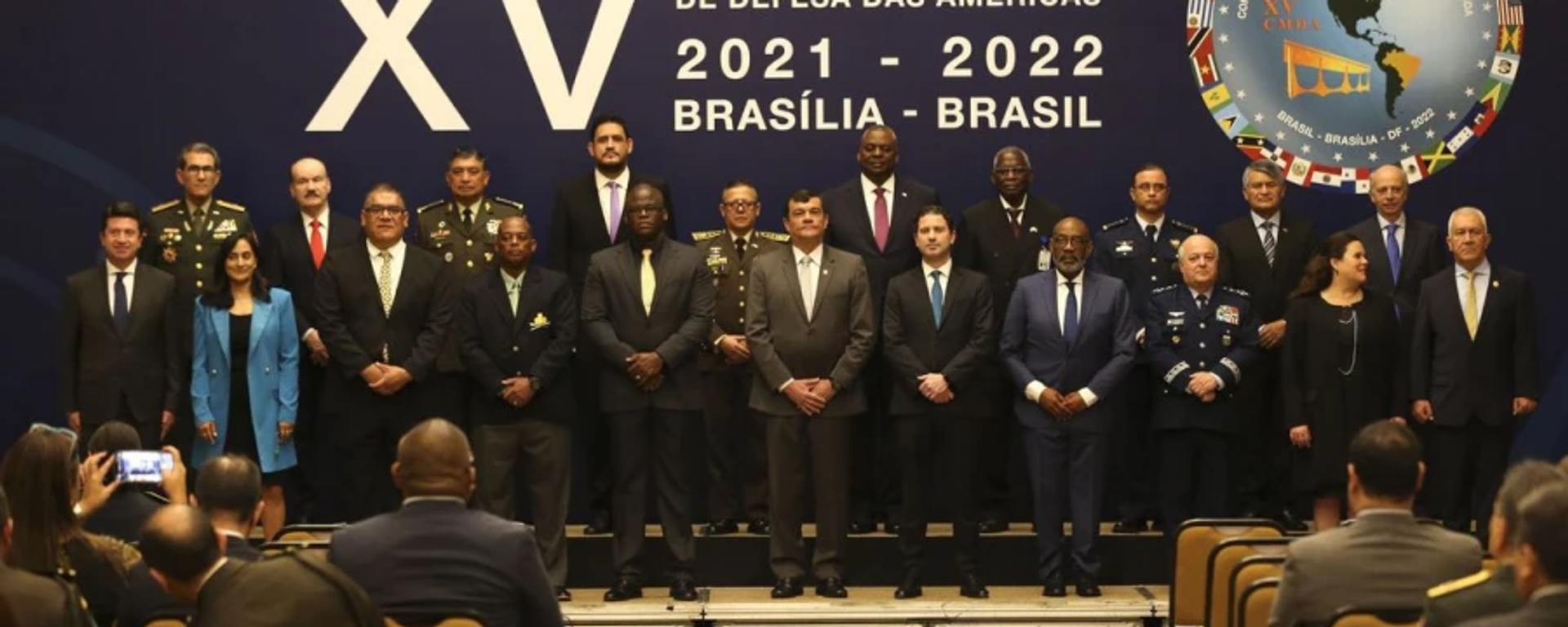 XV Conferencia de Ministros de Defensa de las Américas (CMDA), celebrada en Brasilia, en julio de 2022 - Sputnik Mundo, 1920, 29.07.2022