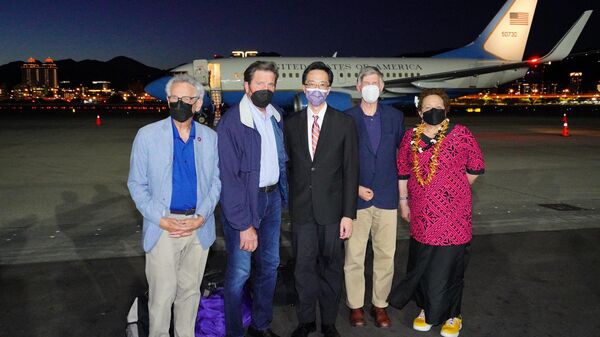 Llega a Taiwán una delegación de congresistas estadounidenses - Sputnik Mundo