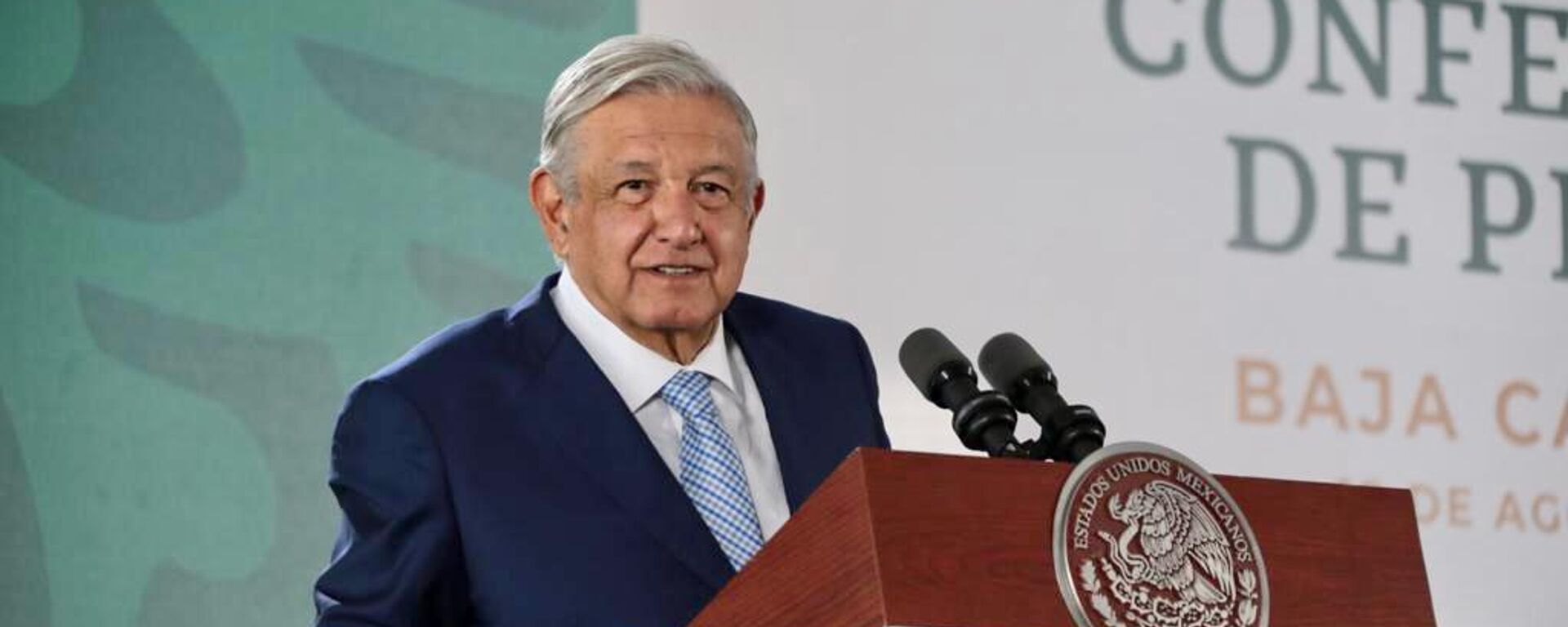 El presidente de México, Andrés Manuel López Obrador - Sputnik Mundo, 1920, 19.08.2022