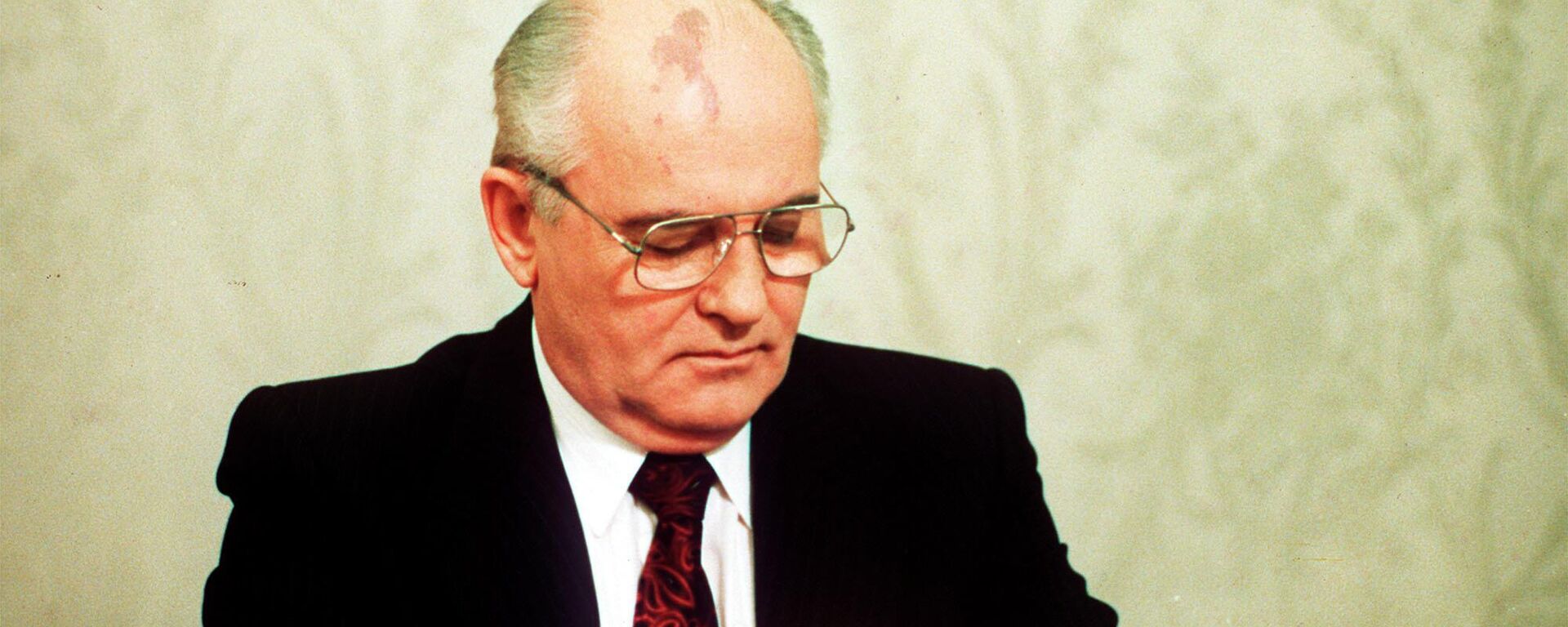 El último mandatario de la Unión Soviética, Mijaíl Gorbachov, en 1991 - Sputnik Mundo, 1920, 01.09.2022