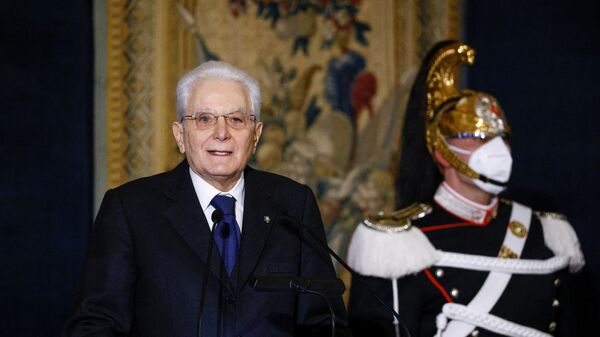 Sergio Mattarella, presidente de la República de Italia - Sputnik Mundo