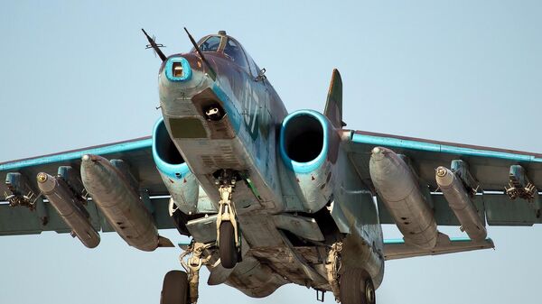 Avión de ataque ruso Su-25 - Sputnik Mundo