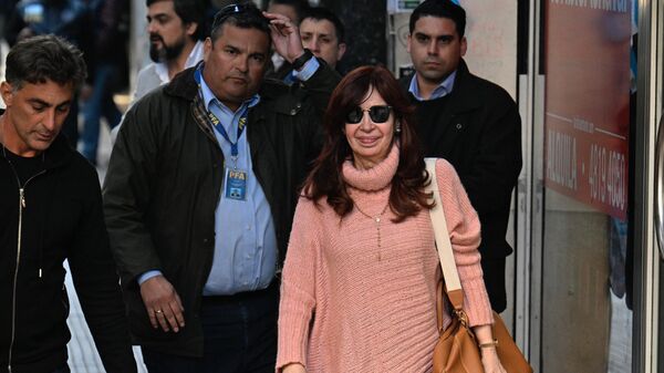 La vicepresidenta de Argentina, Cristina Fernández de Kirchner - Sputnik Mundo