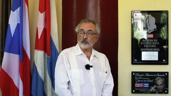 Julio Muriente, copresidente del Movimiento Independentista Nacional Hostosiano de Puerto Rico - Sputnik Mundo