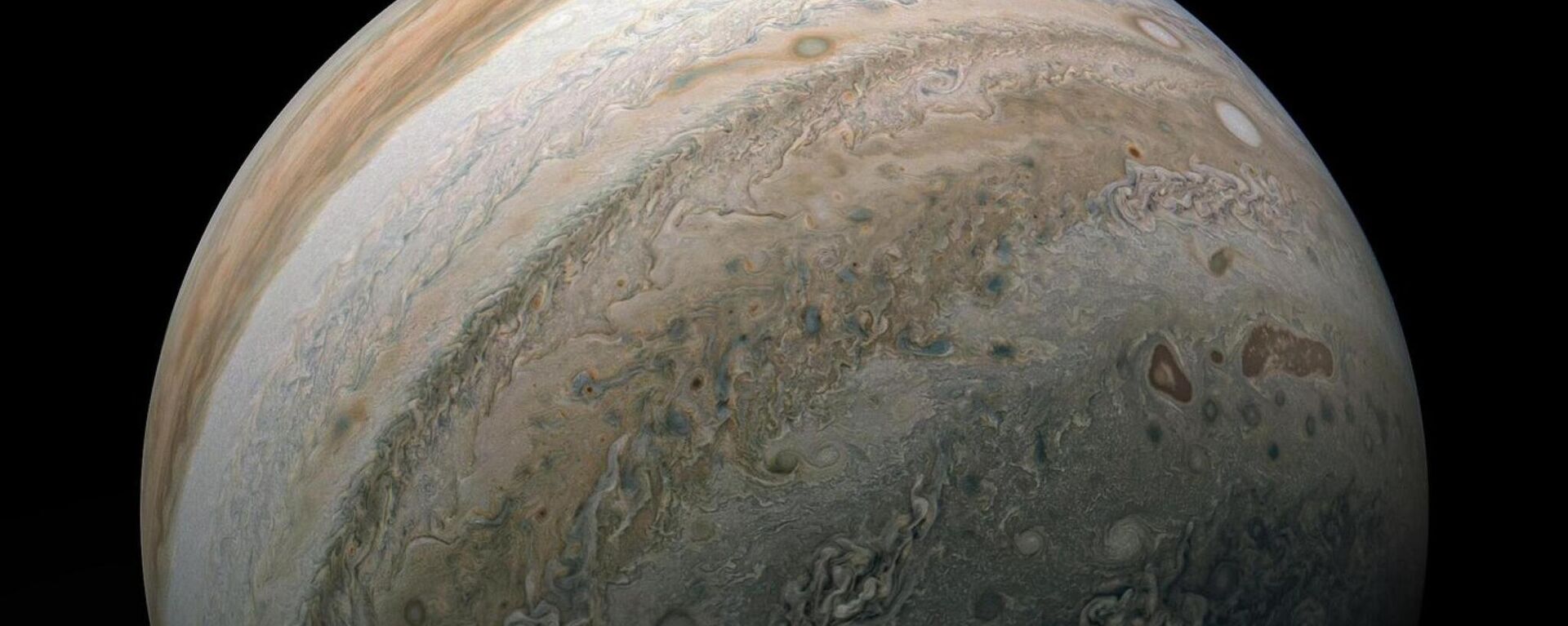 El planeta Júpiter, del Sistema Solar que contiene a la Tierra. - Sputnik Mundo, 1920, 24.09.2022