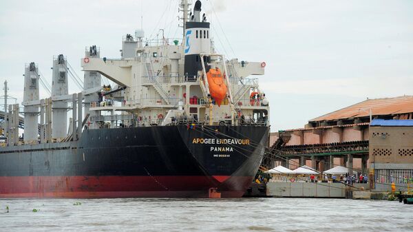 Barco con urea enviada por Venezuela llega a Colombia - Sputnik Mundo