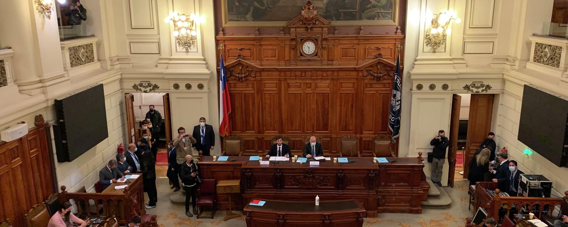 Debate sobre el proceso constituyente en el Congreso de Chile - Sputnik Mundo, 1920, 19.04.2023