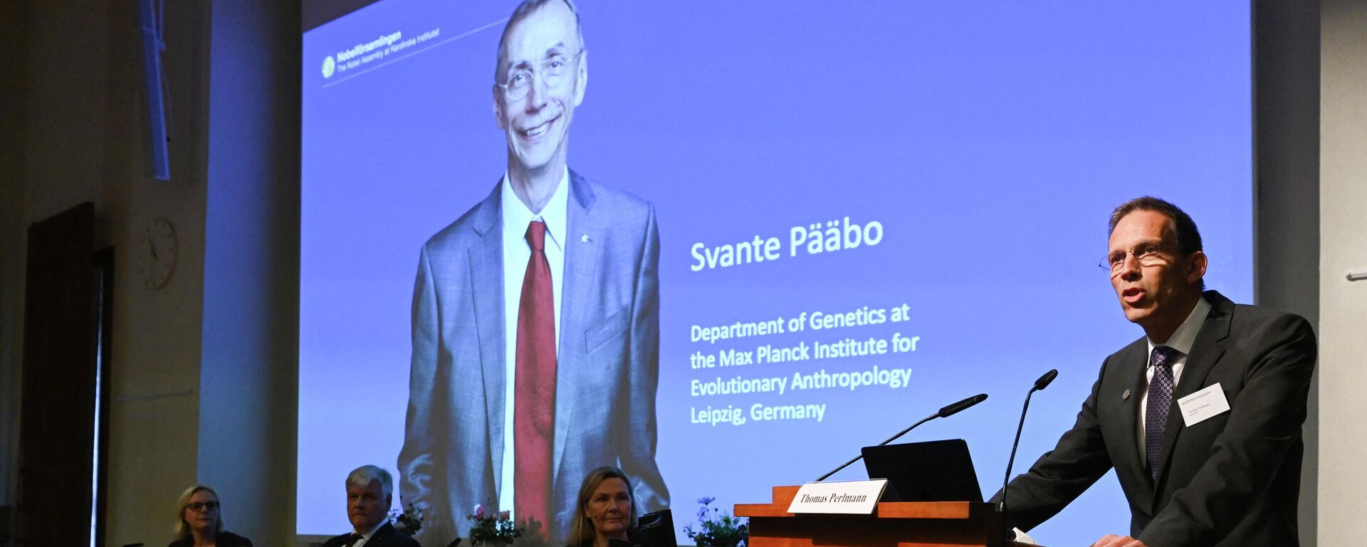 El sueco Svante Paabo gana el Premio Nobel de Medicina 2022 - Sputnik Mundo, 1920, 03.10.2022