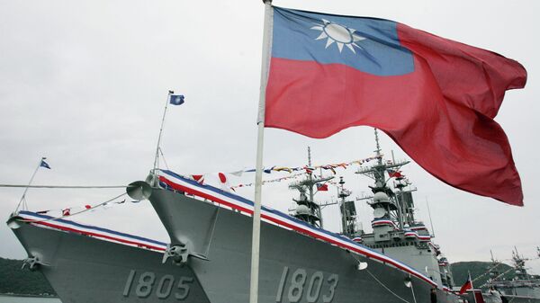 Buques militares estadounidenses en Taiwán (archivo) - Sputnik Mundo