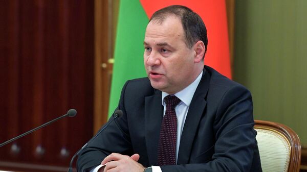 Román Golóvchenko, el primer ministro de Bielorrusia - Sputnik Mundo
