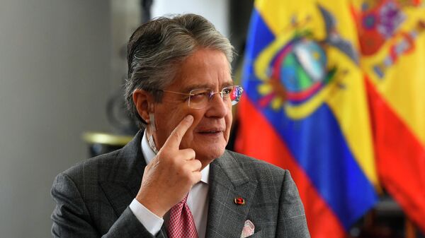 Guillermo Lasso, presidente del Ecuador - Sputnik Mundo