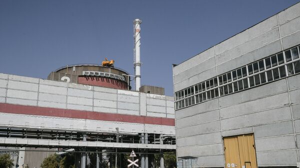 La planta nuclear de Zaporozhie - Sputnik Mundo
