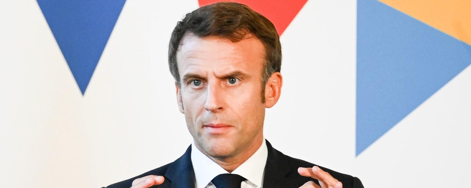 El presidente de Francia, Emmanuel Macron  - Sputnik Mundo, 1920, 18.04.2023