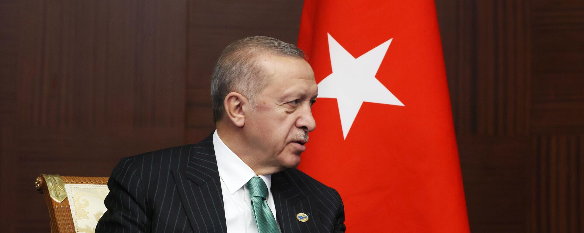 El presidente de Turquía, Recep Tayyip Erdogan - Sputnik Mundo, 1920, 13.10.2022
