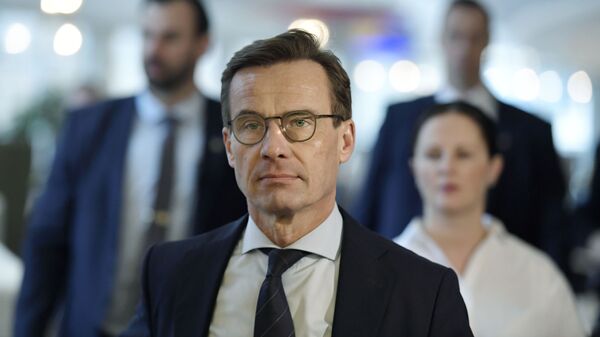 Ulf Kristersson, el primer ministro de Suecia - Sputnik Mundo