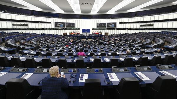 Sesión del Parlamento Europeo  - Sputnik Mundo