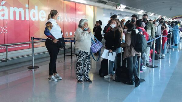 Un grupo de 91 ciudadanos venezolanos retornaron al país caribeño en un vuelo del Plan Vuelta a la Patria - Sputnik Mundo