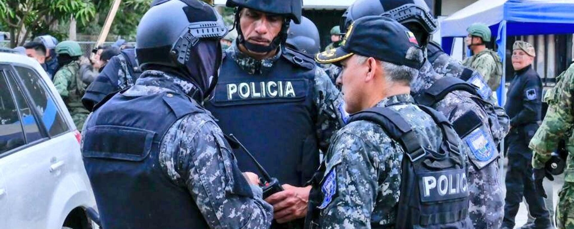 Policía en Ecuador - Sputnik Mundo, 1920, 21.06.2023
