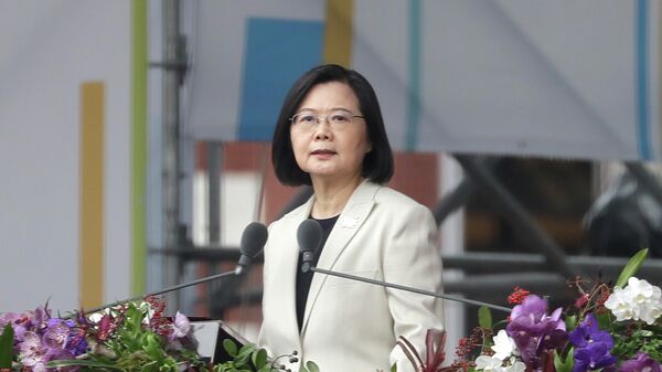 Tsai Ing-wen, la presidenta de Taiwán - Sputnik Mundo