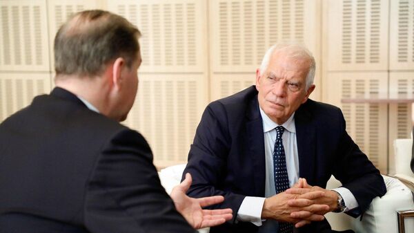 El titular de asuntos exteriores y de políticas de seguridad de la Unión Europea, Josep Borrell. - Sputnik Mundo