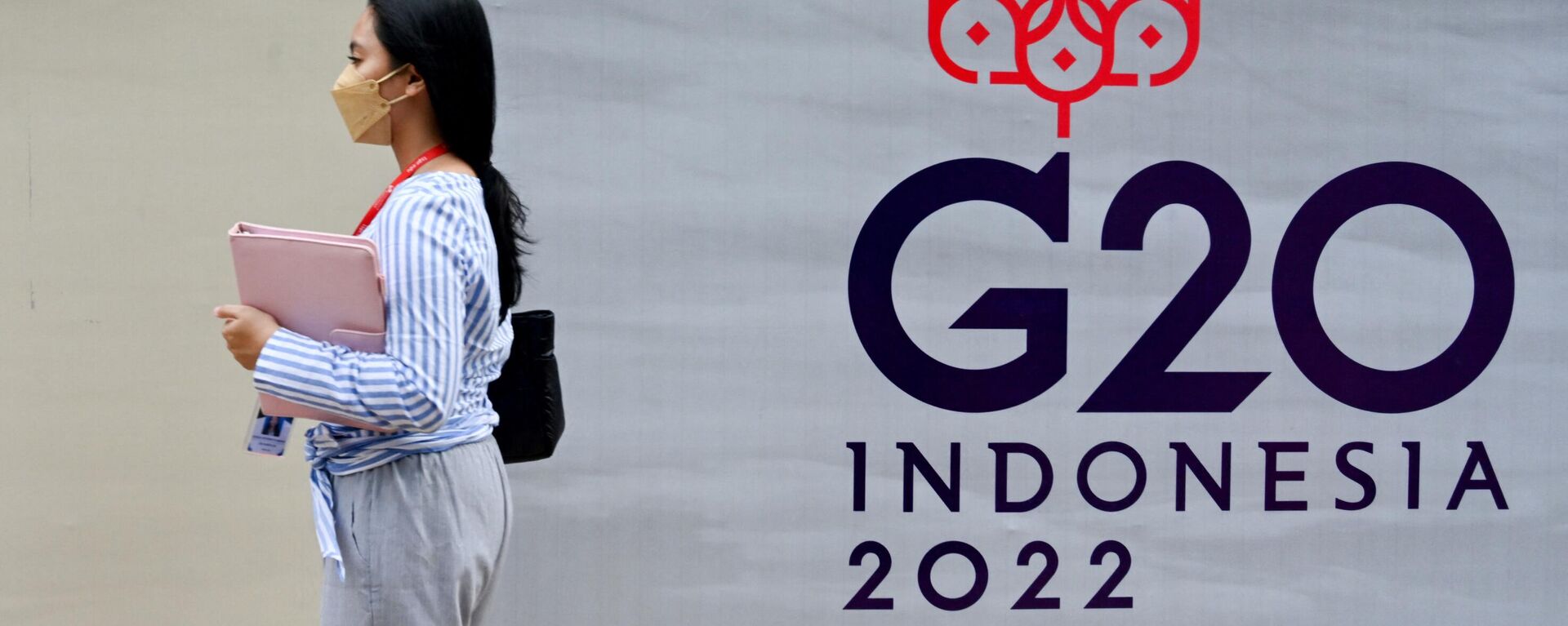 Logo de G20 en Indonesia - Sputnik Mundo, 1920, 12.11.2022