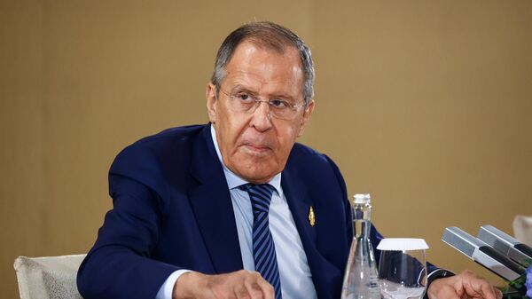 El ministro de Exteriores ruso, Serguéi Lavrov - Sputnik Mundo