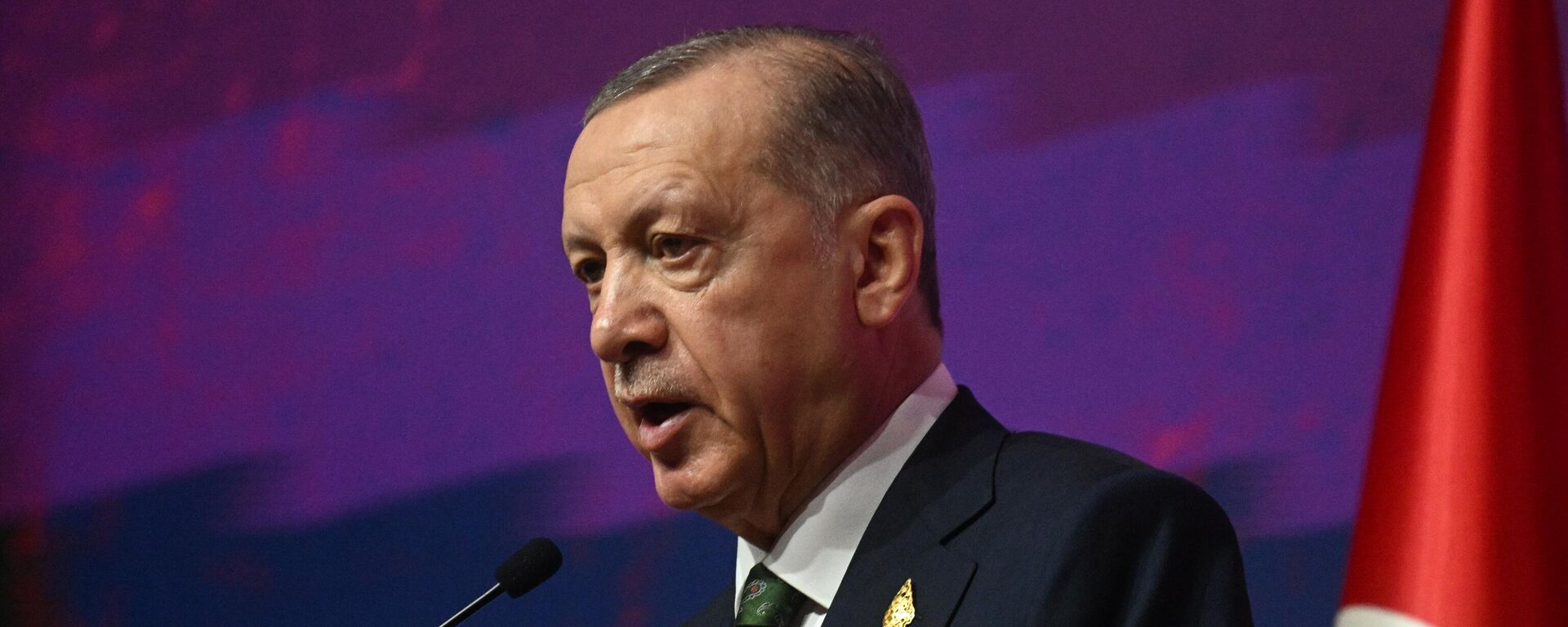 El presidente de Turquía, Recep Tayyip Erdogan - Sputnik Mundo, 1920, 02.05.2024