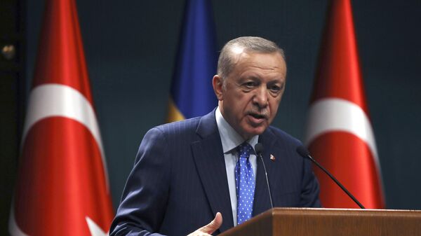 Recep Tayyip Erdogan,  el presidente turco - Sputnik Mundo