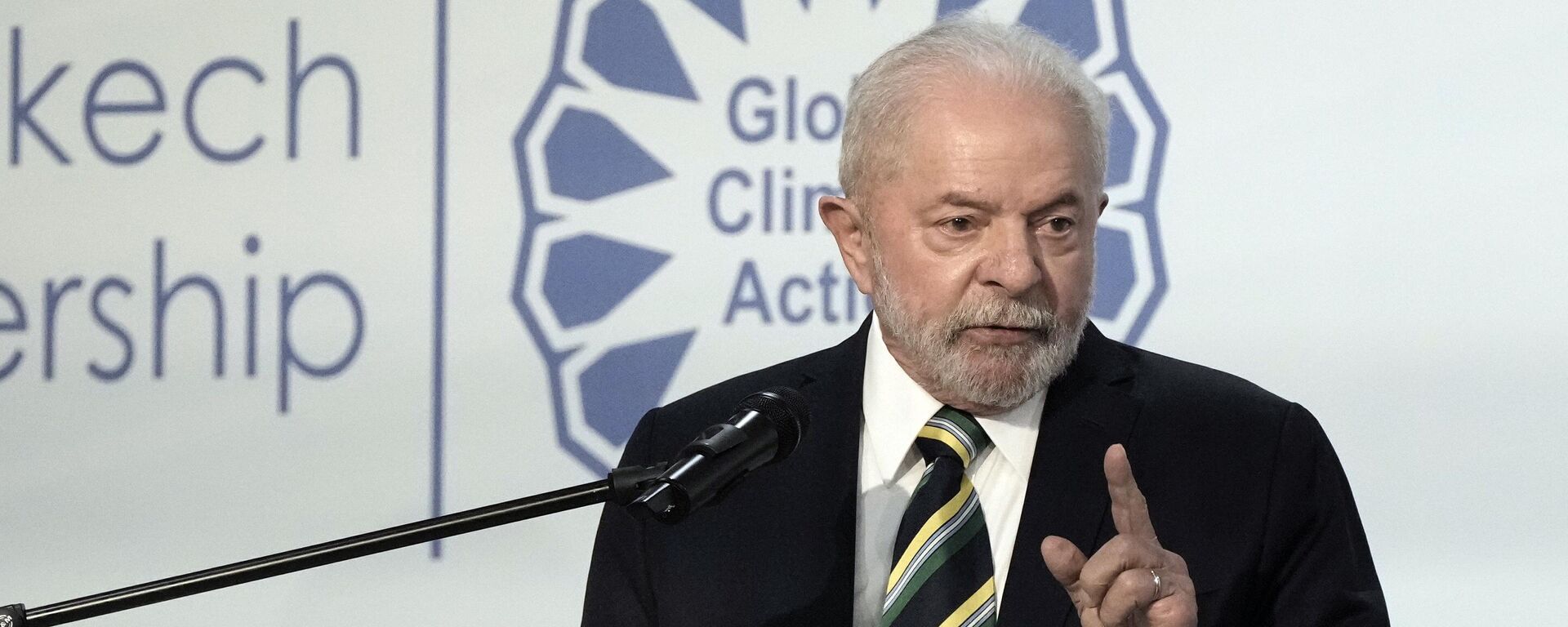 El presidente electo de Brasil, Luiz Inácio Lula da Silva, durante la 27 Conferencia de las Partes (COP27) de la Convención Marco de las Naciones Unidas sobre el Cambio Climático que se celebra en Egipto - Sputnik Mundo, 1920, 17.11.2022