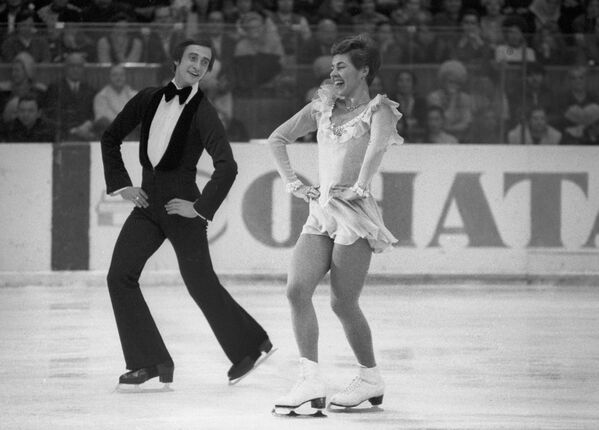 En 1970, Liudmila Pajómova y Aleksandr Gorshkov se convierten por primera vez en campeones de Europa y del mundo. - Sputnik Mundo