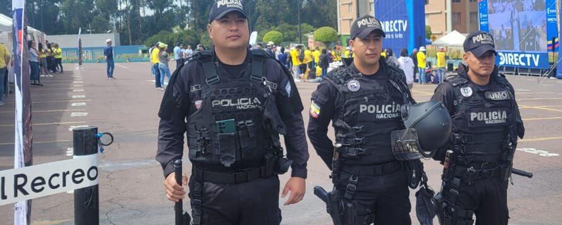 Elementos de seguridad de la Policía de Ecuador.   - Sputnik Mundo, 1920, 21.12.2022