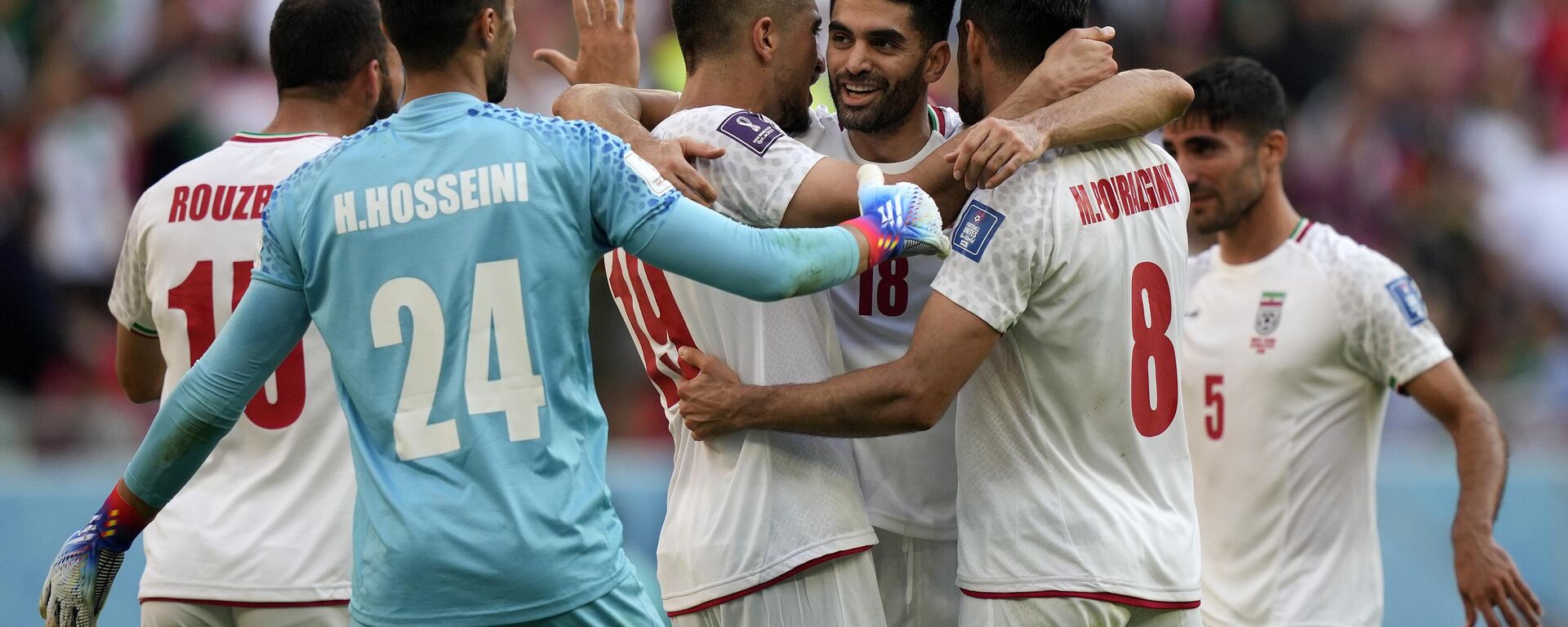 La selección de Irán derrotó 2-0 a Gales en el inicio de la segunda ronda de la Copa del Mundo - Sputnik Mundo, 1920, 25.11.2022