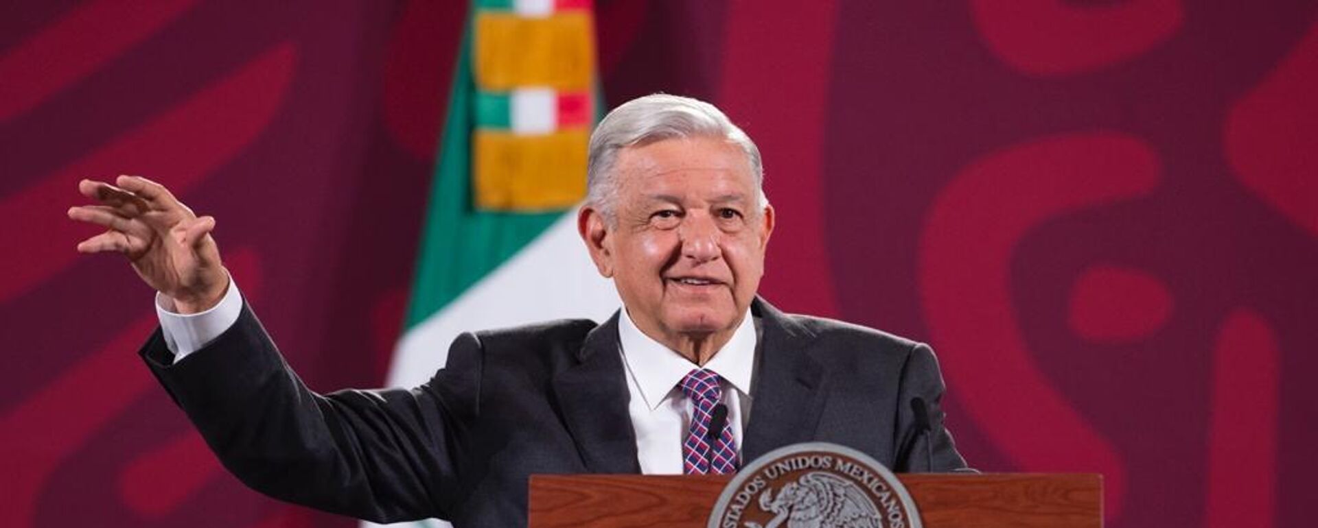 Andrés Manuel López Obrador, presidente de México. - Sputnik Mundo, 1920, 28.11.2022