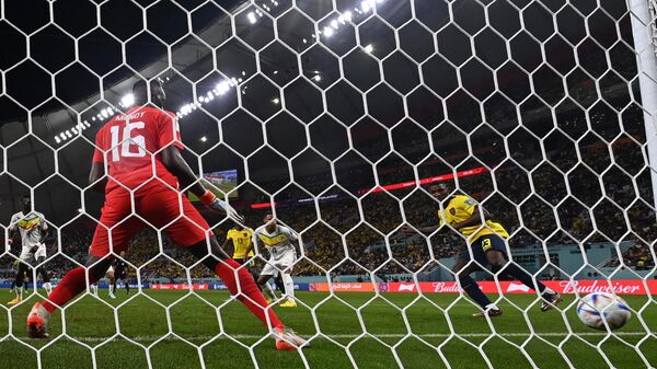 El partido entre Ecuador y Senegal en el Mundial 2022 - Sputnik Mundo