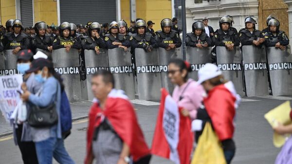 Las protestas en Perú iniciaron desde el pasado 10 de diciembre. - Sputnik Mundo