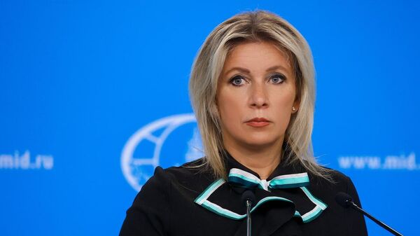 La portavoz del Ministerio de Relaciones Exteriores de Rusia, María Zajárova - Sputnik Mundo